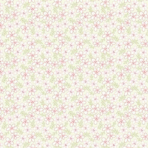 Tea for Two - Flower - Pink - Choice FabricsR191195D-PINK