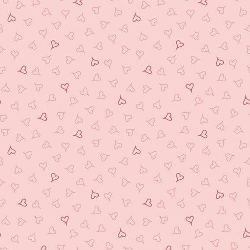 Tea for Two - Hearts - Pink - Choice FabricsR191198D-PINK