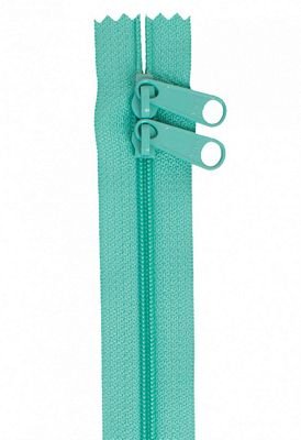 30" Double-Slide Handbag Zipper, Turquoise - Choice FabricsZIP30-212
