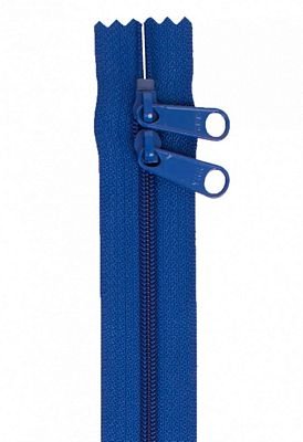 30" Double-Slide Handbag Zipper, Blastoff Blue - Choice FabricsZIP30-215