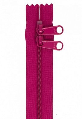 30" Double-Slide Handbag Zipper, Wild Plum - Choice FabricsZIP30-258
