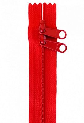 40" Double-Slide Handbag Zipper, Atom Red - Choice FabricsZIP40-260