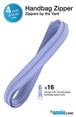Zippers by the Yard, Lilac, 4 Yards - Choice FabricsZIPYD-002