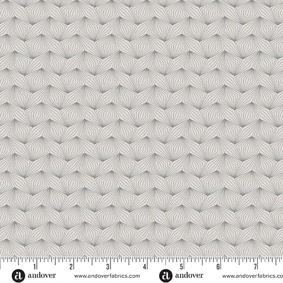 Zig Zag Gray Nightfall 44"/45" Cotton Fabric Per Yard - Choice FabricsA-10205-C