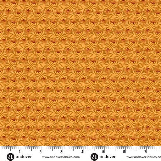 Zig Zag Orange Nightfall 44"/45" Cotton Fabric Per Yard - Choice FabricsA-10205-O