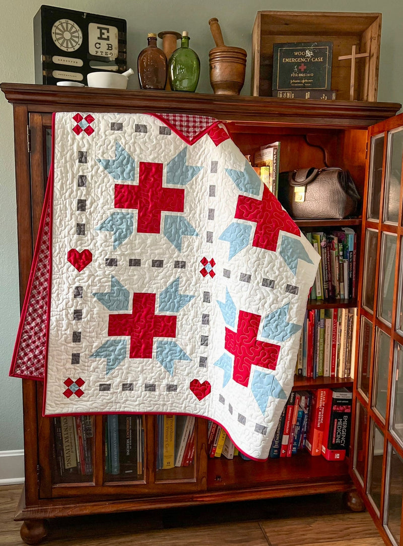 Angels Wear Scrubs Quilt Pattern - Paper Print Version - Choice Fabrics717737031026