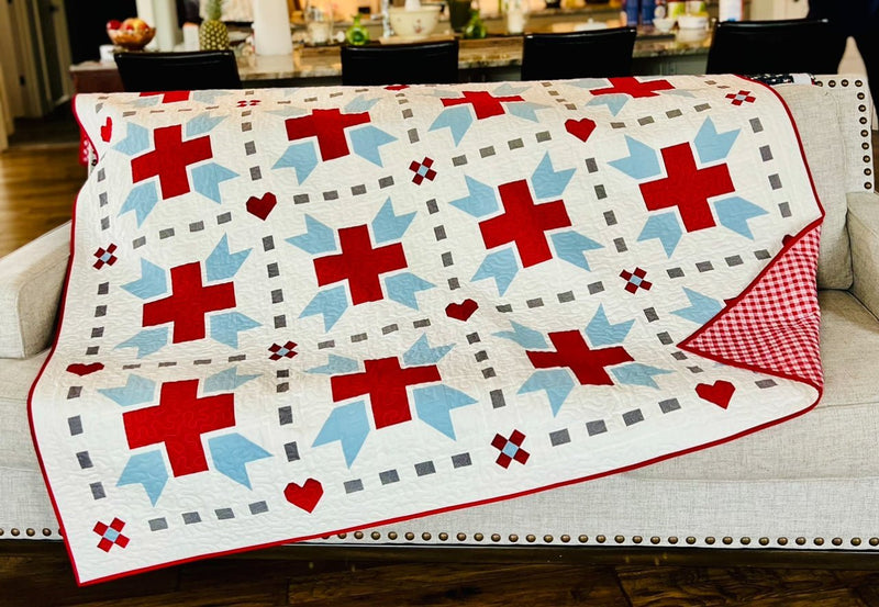 Angels Wear Scrubs Quilt Pattern - Paper Print Version - Choice Fabrics717737031026