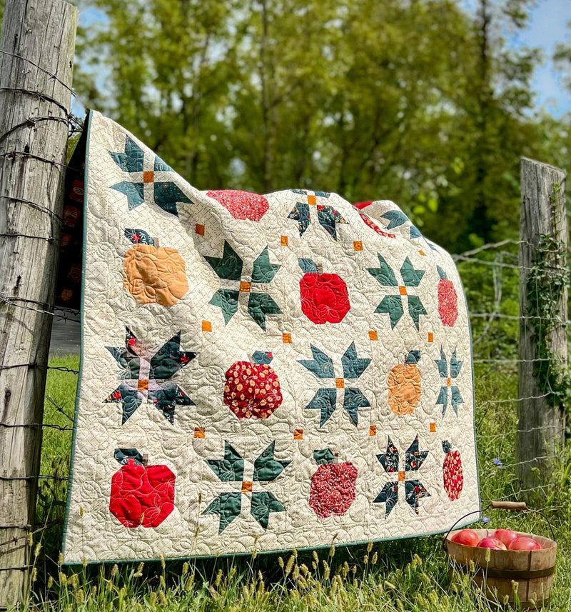 Apple Butter Days Quilt Pattern - Paper Print Version - Choice Fabrics717337031095