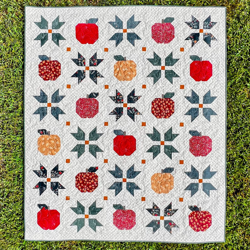 Apple Butter Days Quilt Pattern - Paper Print Version - Choice Fabrics717337031095