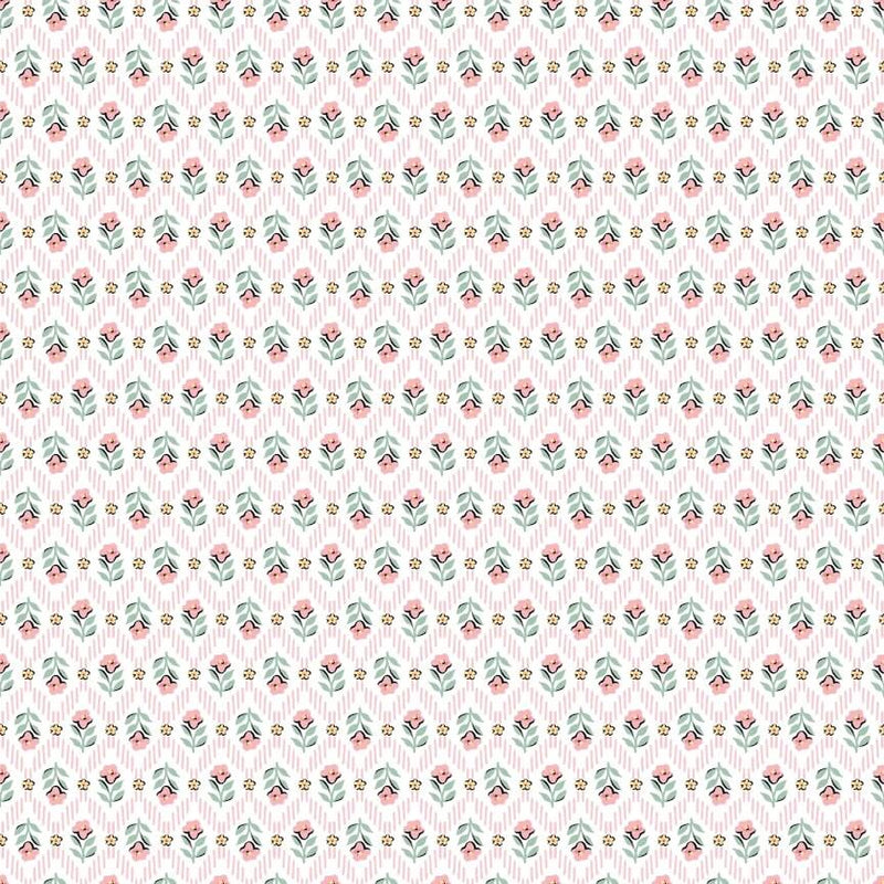 Granny's Sewing Room - Attic Curtains - Pink - Choice FabricsGS25903