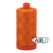 Aurifil 50wt Mako Cotton Thread - Bright Orange 1133 - Choice FabricsMK50SP1133