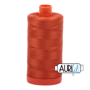 Aurifil 50wt Mako Cotton Thread - Rusty Orange 2240 - Choice FabricsMK50SP2240