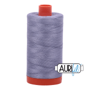 Aurifil 50wt Mako Cotton Thread - Grey Violet 2524 - Choice FabricsMK50SP2524