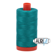 Aurifil 50wt Mako Cotton Thread - Jade 4093 - Choice FabricsMK50SP4093