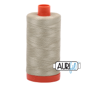 Aurifil 50wt Mako Cotton Thread - Light Military Green 5020 - Choice FabricsMK50SP5020