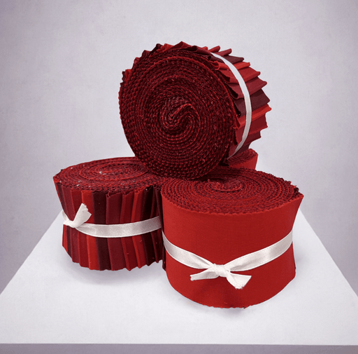 Supreme Solids - 2.5" Roll - Shades of Red (20 cuts) - Choice FabricsTFC-62273