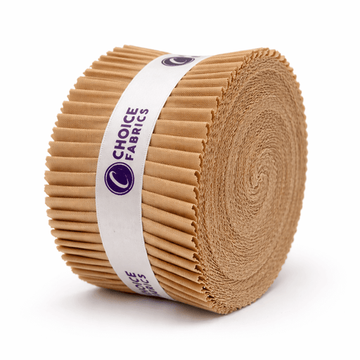 Supreme Solids - 2.5" Roll - Beige (40 Strips) - Choice FabricsFE-62282-021