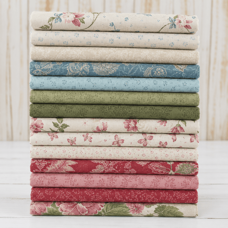 Cottage Florals by Marcus Fabrics - 5x5 Charm Pack (42 Cuts) - Choice FabricsCOTTAGE-5X5