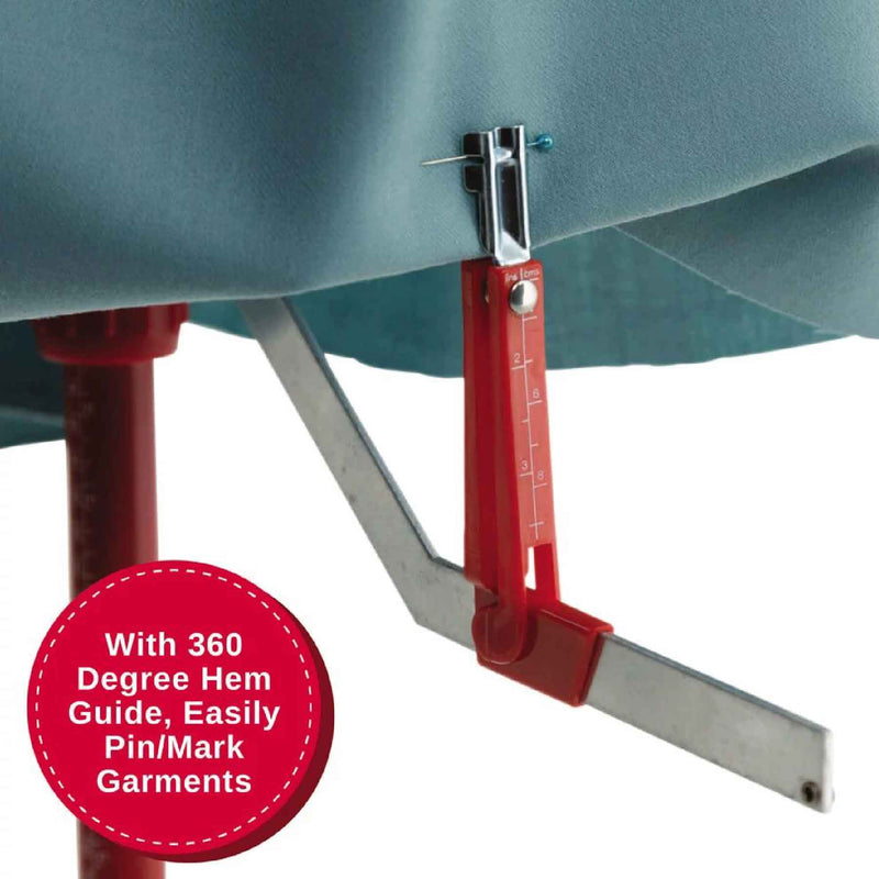 SINGER® Adjustable Dress Form - Small/Medium - Choice FabricsDF150SM_RD