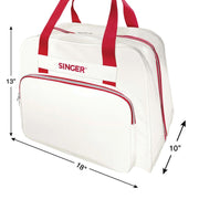SINGER® Cream/Red Universal Tote Bag - Choice Fabrics250100096.01