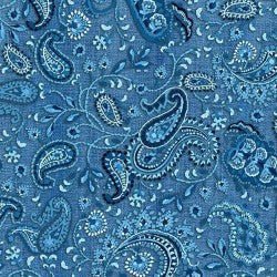 Boho Wave Denim Cotton 44"/45" Fabric Per Yard - Choice FabricsDCX12740-DENI-D