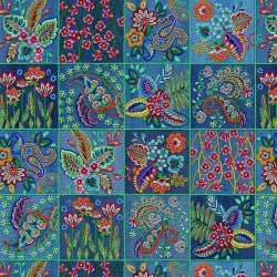 Patchwork Hug Multi Cotton 44"/45" Fabric Per Yard - Choice FabricsDCX12741-MULT-D