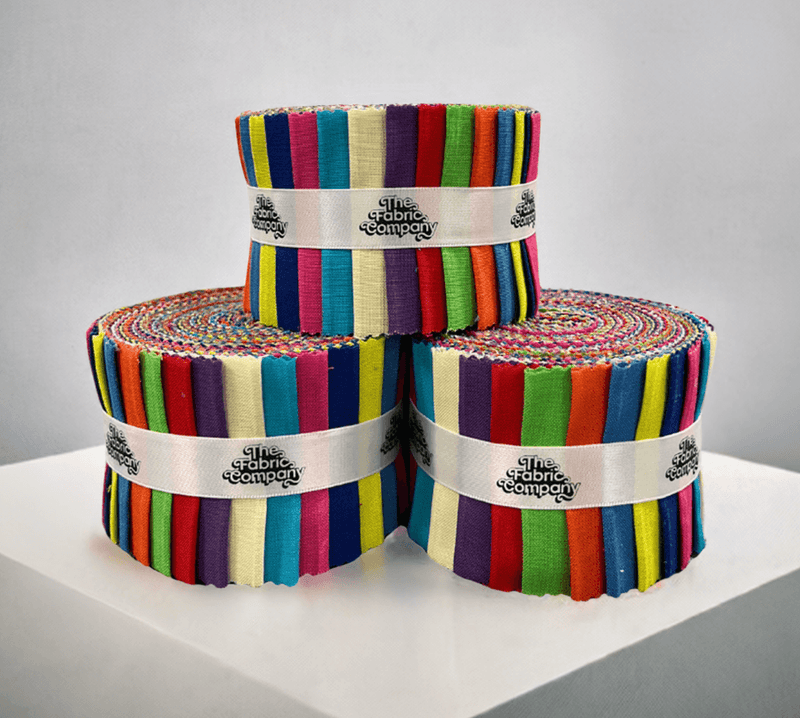 Supreme Solids - 2.5" Roll - Color Pop (20 cuts) - Choice FabricsTFC- FE-62276
