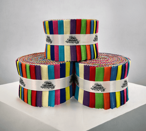 Supreme Solids - 2.5" Roll - Color Pop (20 cuts) - Choice FabricsTFC- FE-62276