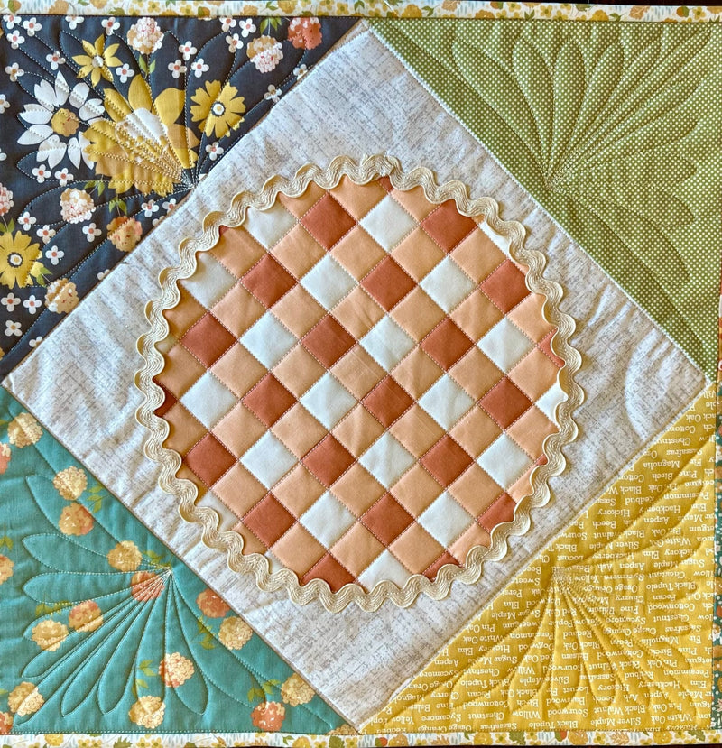 Easy as Pie Quilted Table Runner - Pattern Paper Print Version - Choice Fabricssku-42989909049497