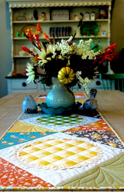 Easy as Pie Quilted Table Runner - Pattern Paper Print Version - Choice Fabricssku-42989909049497