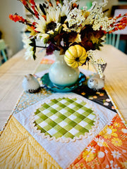 Easy as Pie Quilted Table Runner - Pattern Paper Print Version - Choice Fabricssku-42989909049497