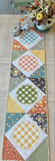 Easy as Pie Quilted Table Runner - Pattern Paper Print Version - Choice Fabricssku-42989909049497