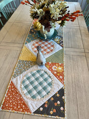 Easy as Pie Quilted Table Runner - Pattern Paper Print Version - Choice Fabricssku-42989909049497
