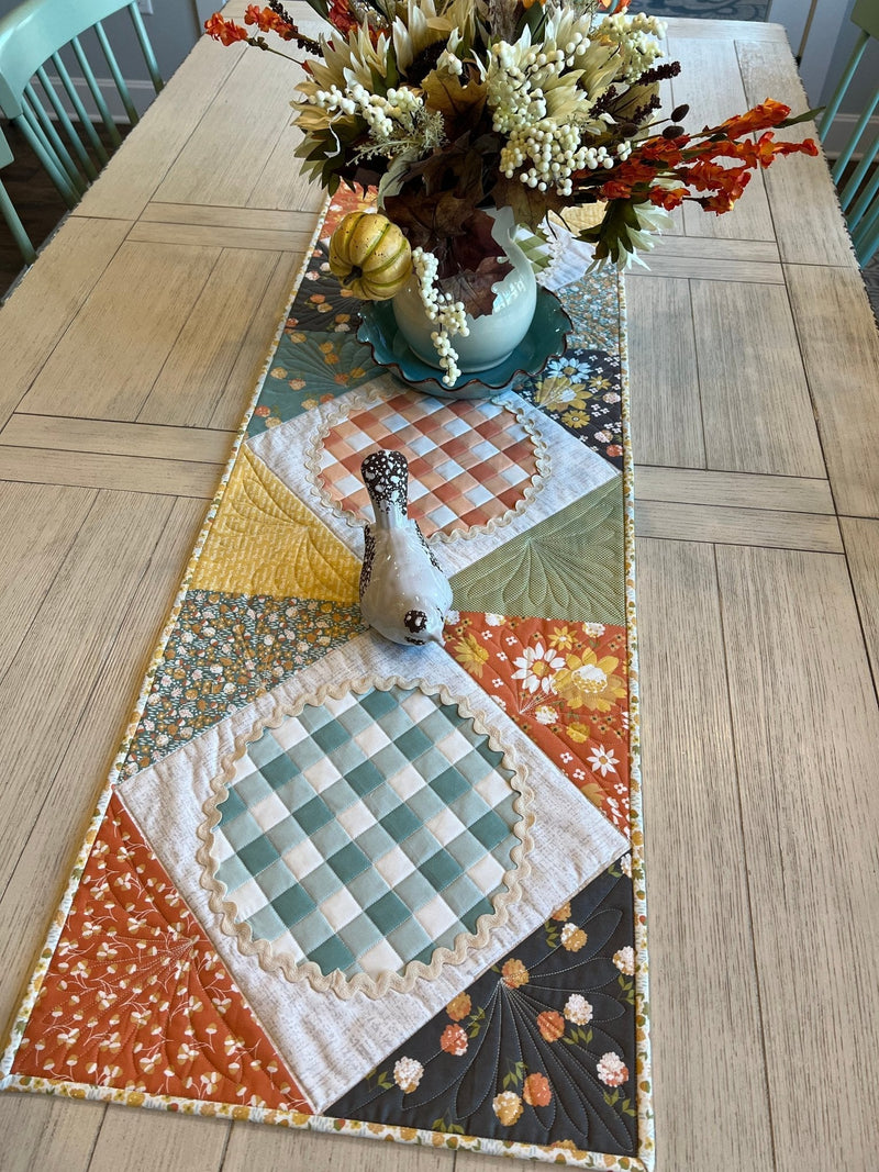 Easy as Pie Quilted Table Runner - Pattern Paper Print Version - Choice Fabricssku-42989909049497