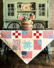 Farmhouse Flags Quilt Pattern - Paper Print Version - Choice Fabrics717337031064