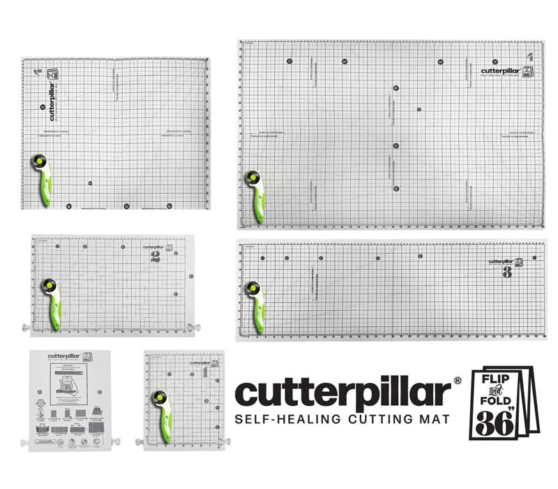 FLIP & FOLD 36 SELF-HEALING CUTTING MAT - Choice FabricsCPP-FNFMINI