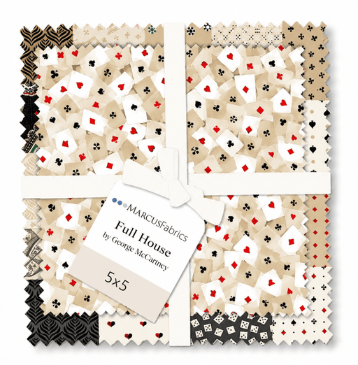 Full House by Marcus Fabrics - 5x5 Charm Pack (42 Cuts) - Choice FabricsSS131-CHARM