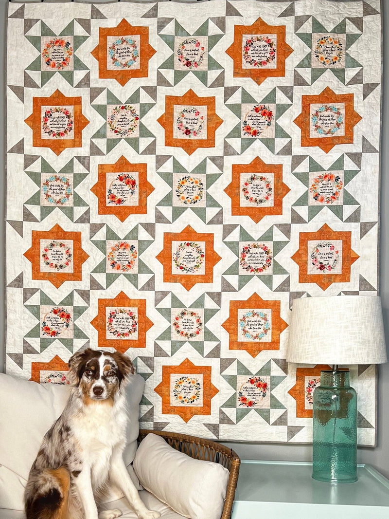 Fussy Frames Quilt Pattern - Paper Print Version - Choice Fabricssku-45108227801241