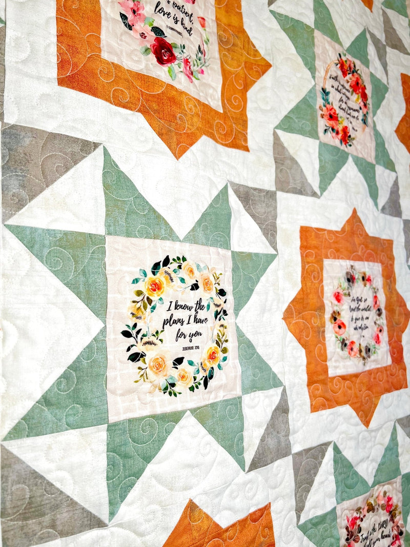 Fussy Frames Quilt Pattern - Paper Print Version - Choice Fabricssku-45108227801241