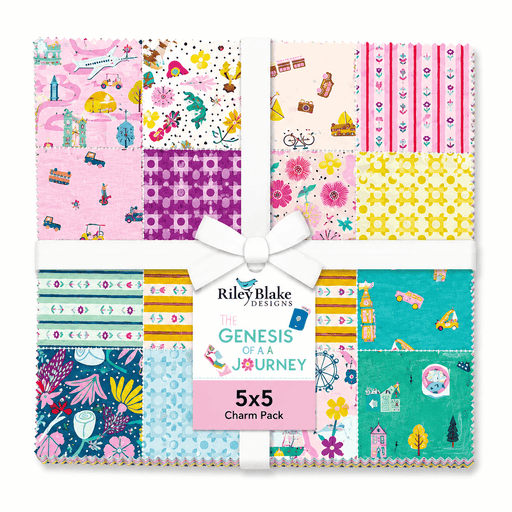 The Genesis of a Journey by Riley Blake - 5x5 Charm Pack (42 Cuts) - Choice FabricsGENESIS-5X5