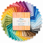 Elementals Batiks Get in Line by Riley Blake - 5" Charm Pack (42 Squares) - Choice FabricsGETINLINE-5X5