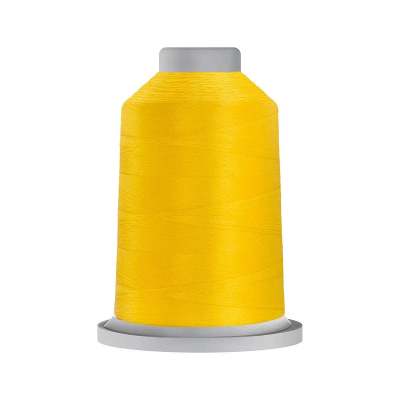 80108 Bright Yellow Glide Polyester Thread - 5,500 yards King Spool - Choice Fabrics450.80108