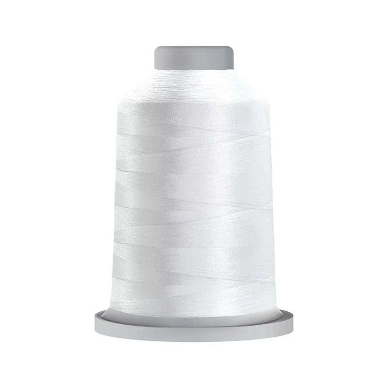 10002 Super White Glide Polyester Thread - 5,500 yards King Spool - Choice Fabrics450.10002