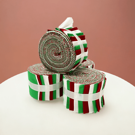 Supreme Solids - 2.5" Roll - Christmas (20 cuts) - Choice FabricsFE-62178-006