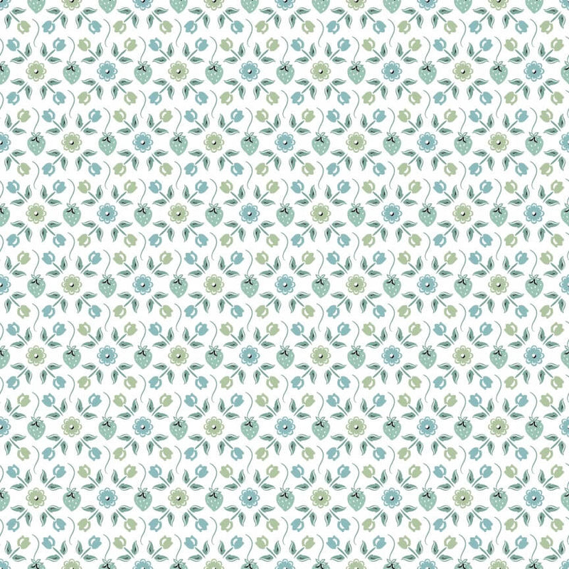 Granny's Sewing Room - Granny's Apron - Blue - Choice FabricsGS25914