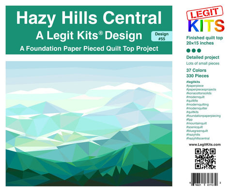 Hazy Hills Central Quilt Kit (CONFETTI) - Choice FabricsQK055C