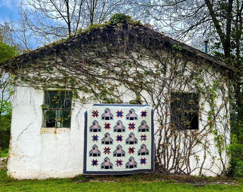 American Heartland Quilt Pattern - PAPER PRINT VERSION - Choice Fabricssku-43120651763865