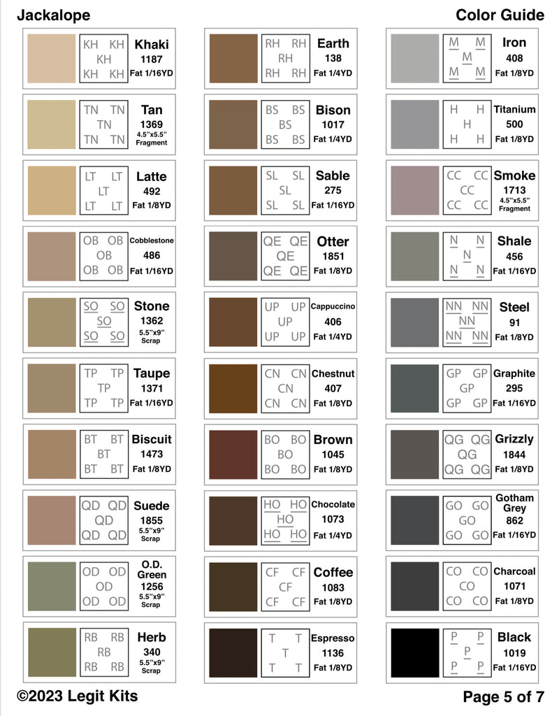 Jackalope Quilt Kit