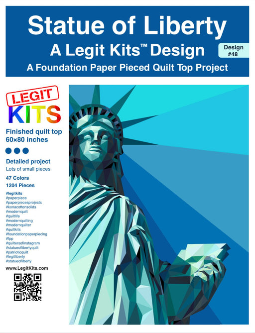 Statue of Liberty Quilt Kit - Choice FabricsQK048