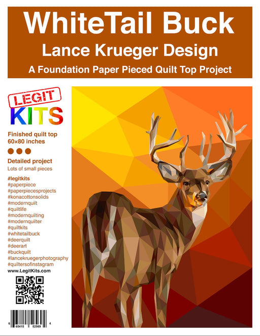 White Tail Buck Quilt Kit - Choice FabricsQK021